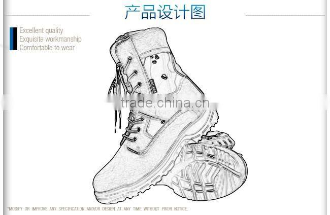 Super Lightweight Tactical waterproof cowhide leather Desert Boots