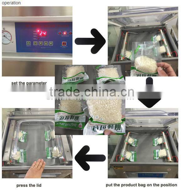 Hongzhan DZ series commercial small vacuum sealing machine for bags packing