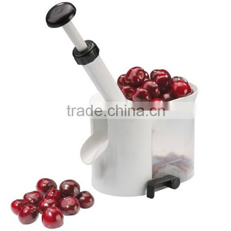 High quality plastic manual cherry pitter/cherry corer