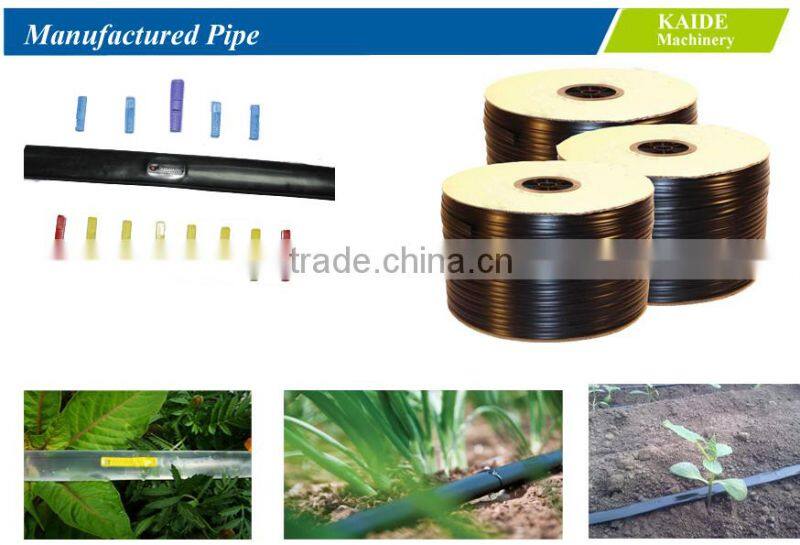 Tape production line for drip irrigation 180m/mim
