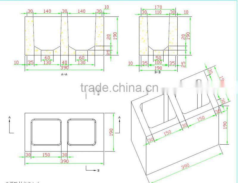 Block Machine QTJ4-35 best selling products sand brick making machine block maker machine