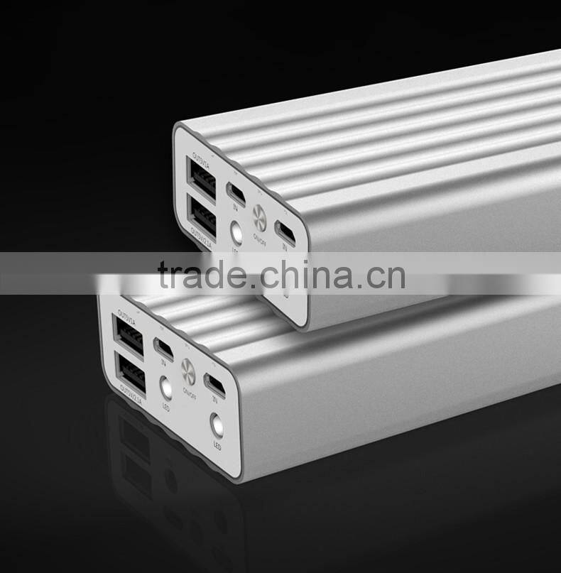 2015 Factory price rohs battery external rechargeable backup portable power bank charger