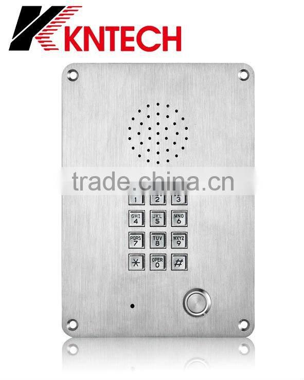 KNTECH Handsfree Emergency Phone Waterpoof Communicate Intercom hotel elevator telephone