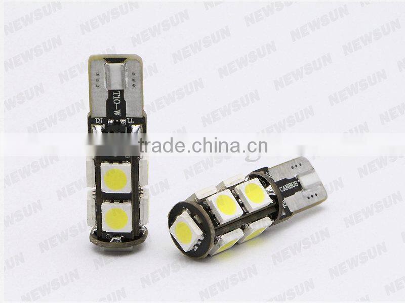 Gold Supplier Canbus T10 9smd Led Auto Lamp Led Auto Lighting Led Car Bulb