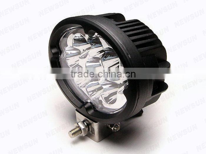 C ree 27w led tractor work light,led handheld light super bright farming,truck,excavator 27w working led light