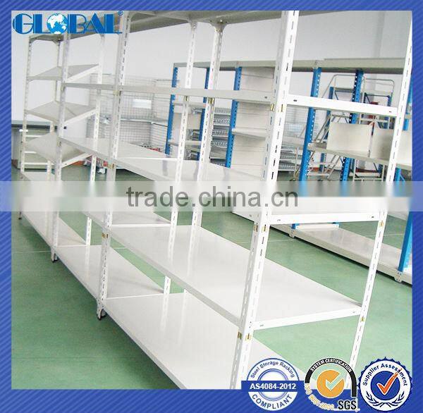 Light Duty Steel Adjustable Angle Shelving For Warehouse Storage