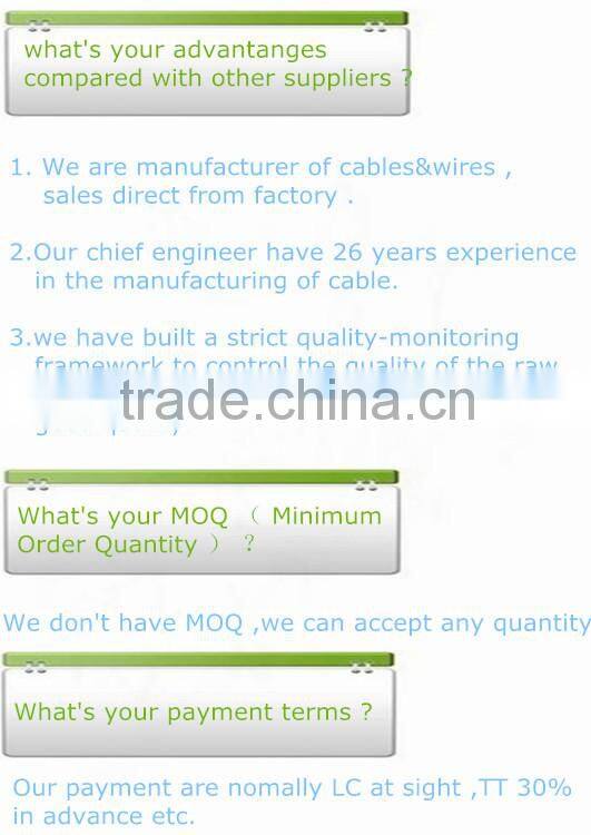2*6+6 AWG copper concentric cable