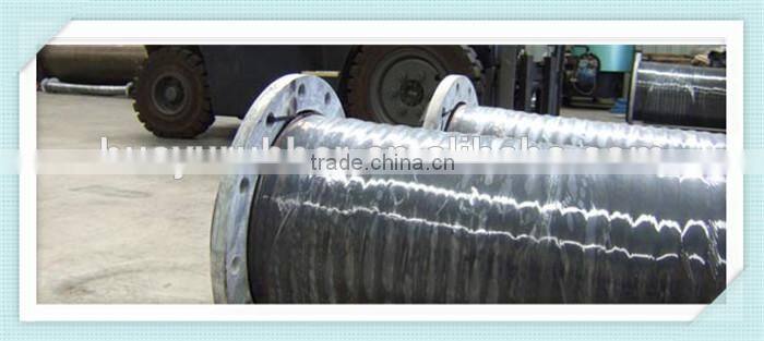 Large diameter rubber hose for mining