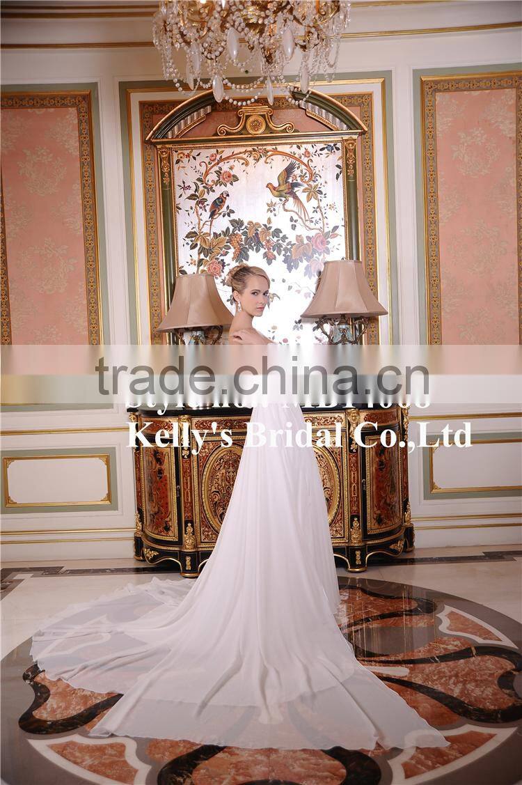 evening dress 2015 newest sweetheart girl party dress Wholesale popular tulle layered Latest Muslim Wedding Gown For Fat woman