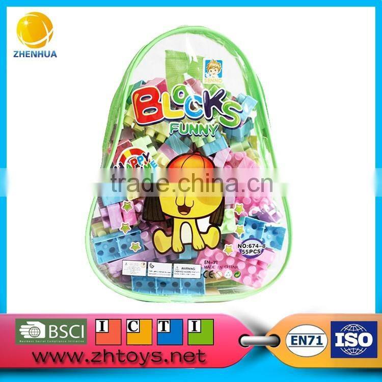 2016 new trendy products building blocks toys for child 140pcs