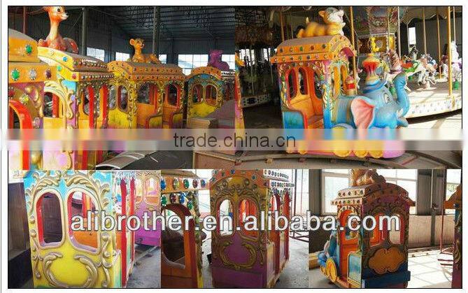 albaba fr outdoor kids amusement rides track train for sale