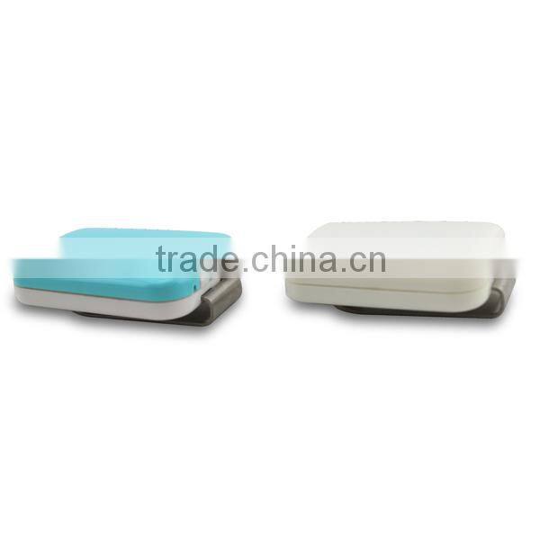 rechargeable bluetooth pedometer with mini clip and V4.0 bluetooth for sports fans