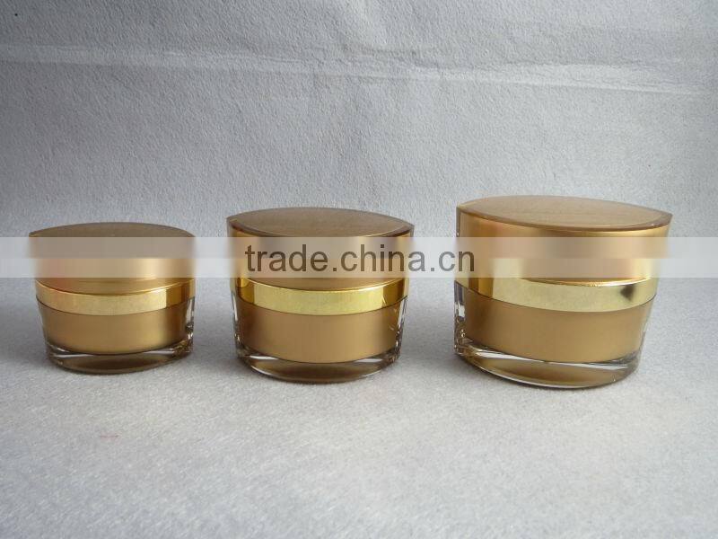 skin cream cosmetic cream jar with eye shape