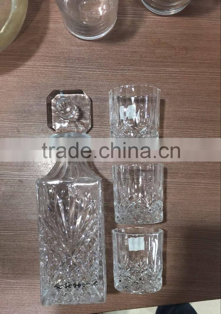 High-end Wine Decanter Glass Wine Bottle Bohemia Crystal Jug