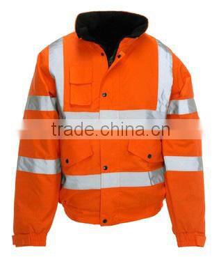 EN 471 Hi Vis Storm Bomber Jacket