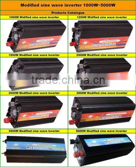 DC 2900W Continue Power Modified Power Inverter with Digital Voltmeter
