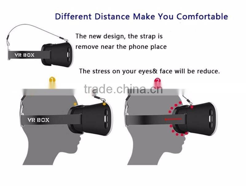 OEM LOGO VR BOX 2.0 Version Virtual Reality Glasses VR BOX & Google cardboard OEM LOGO low quantity