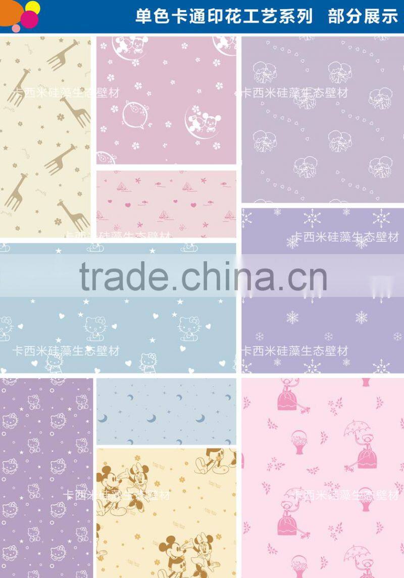 Diatomite wallpaper paint, wall art paint, wall patterns paint