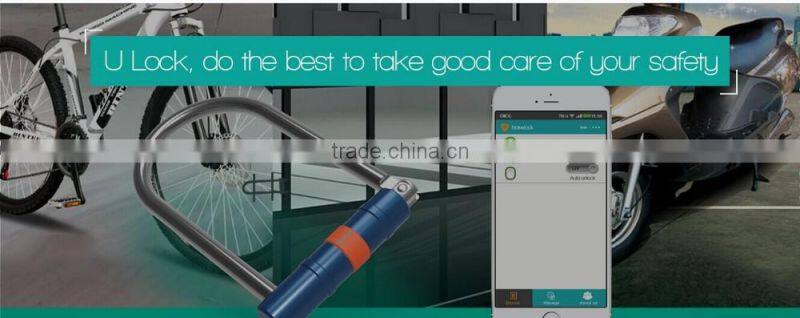 Newest door app remote smart bicycle bluetooth lock