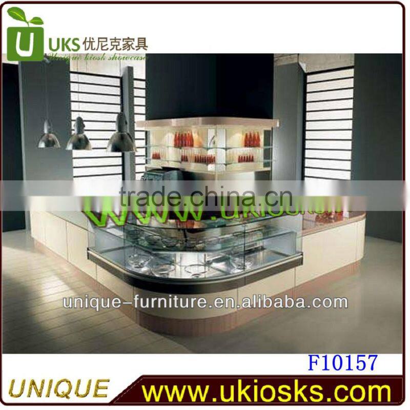 F10156-Food counters for coffee retailing, providing free design