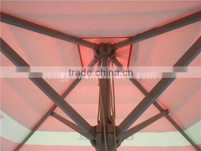 high quality aluminum square outdoor patio umbrellas garden