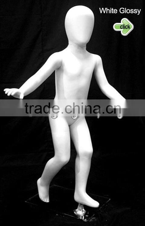 abstract glossy 2015 new PP display child mannequin