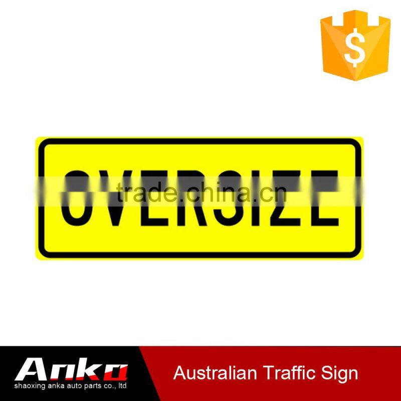 reflective aluminum danger signs ,car stricker,caravan electrical boxes