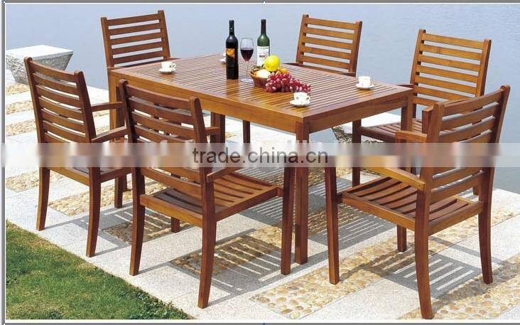 Hot sale leisure wooden outdoor small table