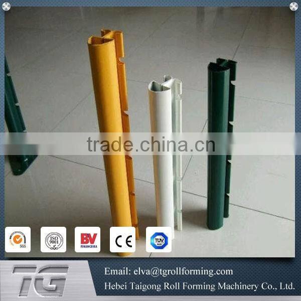 Roll forming machine for peach post with high quality
