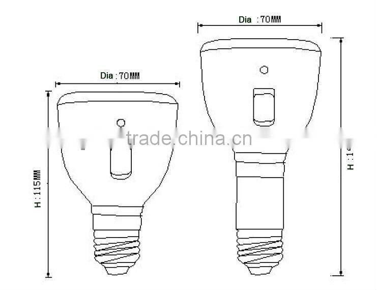 4w Rechargeable emergency LED Lighting Bulb