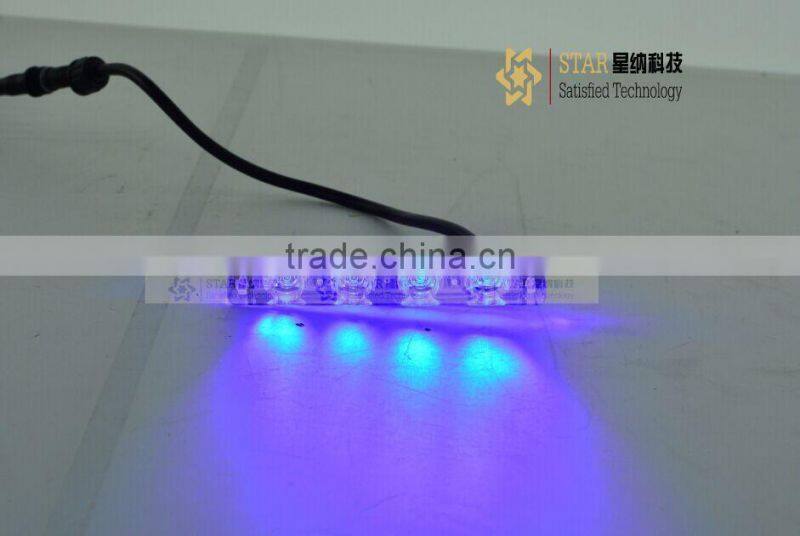 Flashing car electric strobe grill light led front grille lights car tail light