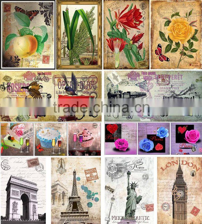 100% Handmade Popular home goods wall art canvas painting