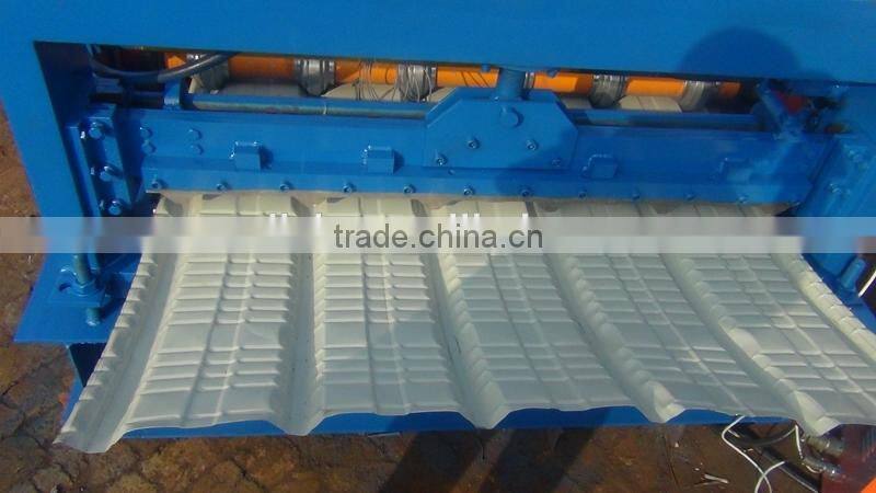 roof sheet crimping curved machine