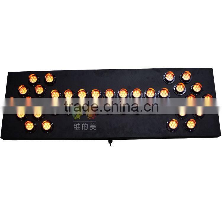 1200*400mm aluminum LED arrow board 38pcs 50mm led lamp road sign board