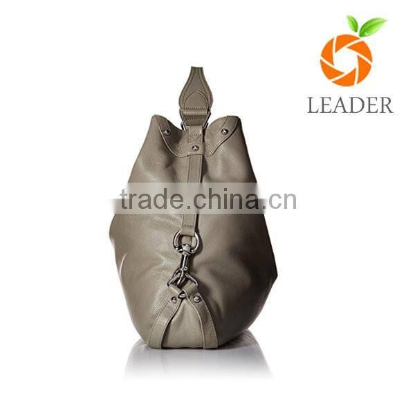 Custom made genuine leather designer handbag logos