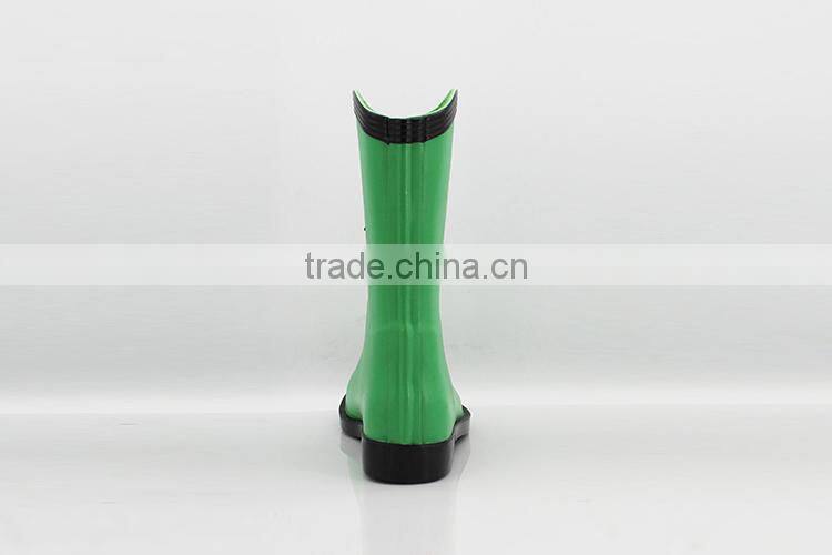 NEWEST DESIGN ENVIRONMENTAL SUMMER LADIES RUBBER RAIN BOOT