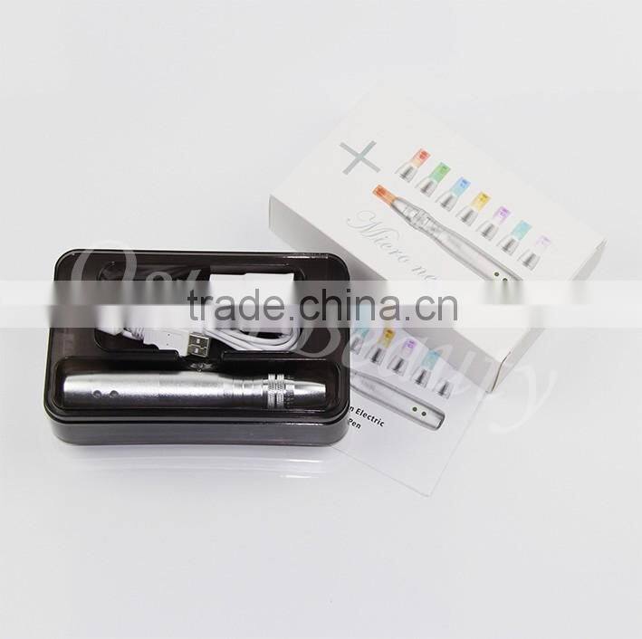 promotional pen with led light electric derma needle pen