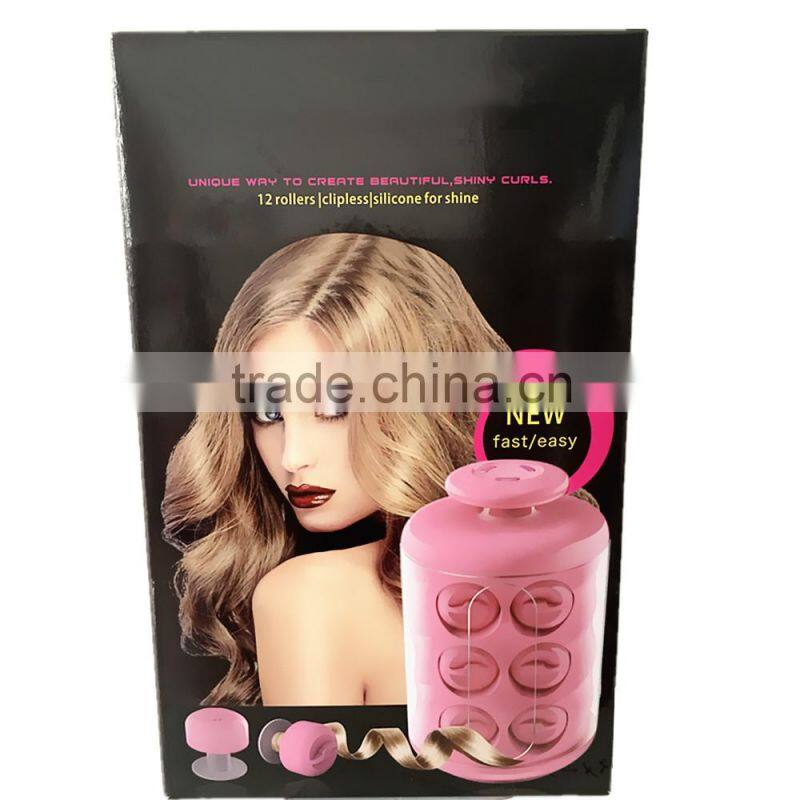 Infiniti Pro by Conair Secret Curl Snap Rollers As Seen on TV 12 Rollers Curler