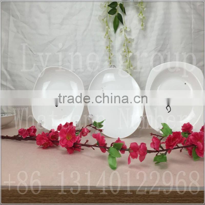 Handmade 7 floral ceramic turkish decorative plates