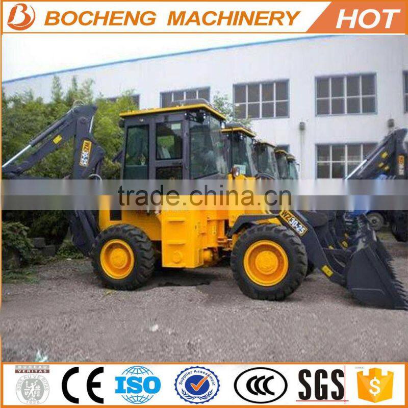 WZ30-25 65KW 1.0CBM 950kg multifunction competitive price backhoe loader