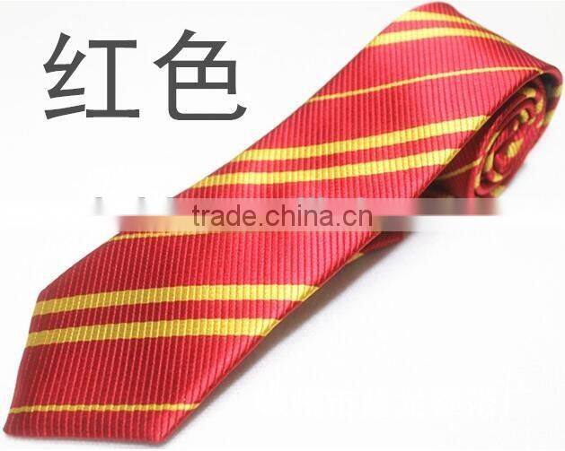 Costume Accessory Halloween Party Cosplay Boys Tie with Badge Gryffindor/Slytherin