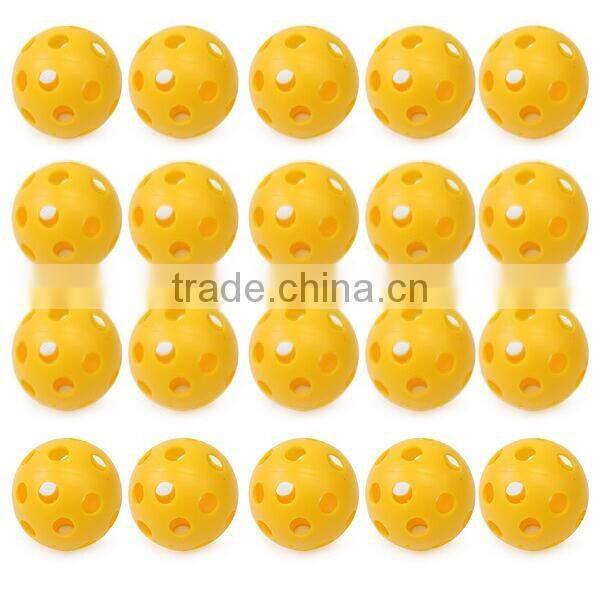 Plastic Practice Balls Airflow Ball