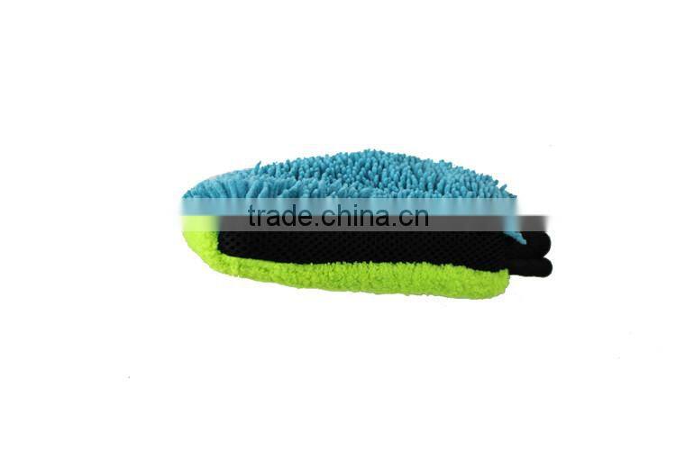Chenille Microfiber cleaning Glove
