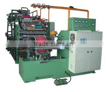 New tire building machine for tire retreading