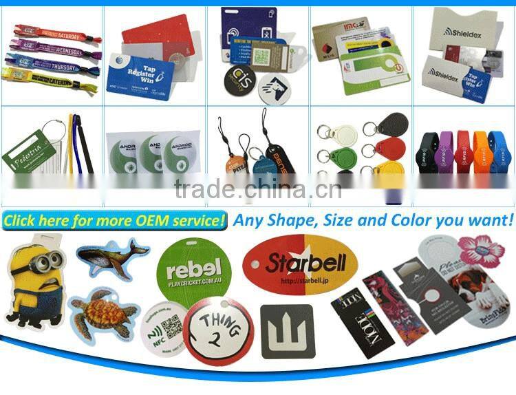 Gold Foil Hot Stamping on Plastic Vip Member Cards