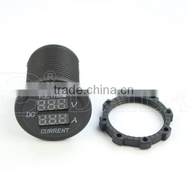 Digtal Ammeter And Voltmeter Power Out Car 12V DC Socket