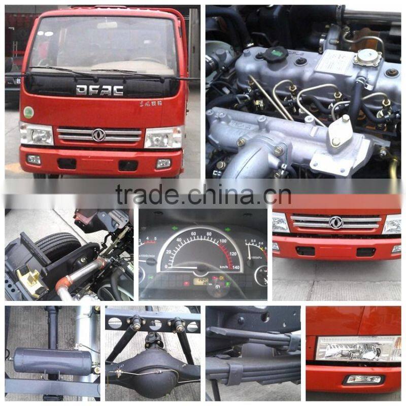 Dongfeng 4X2 Double cab cargo truck Left Hand Drive Cost Effective