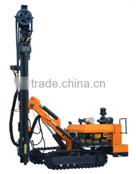 KG960 high pressure diesel engine crawler mounted pneumatic surface DTH drilling rig
