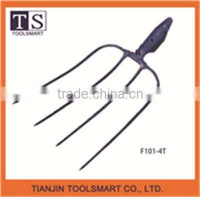 cheap steel hay fork with 4 prongs