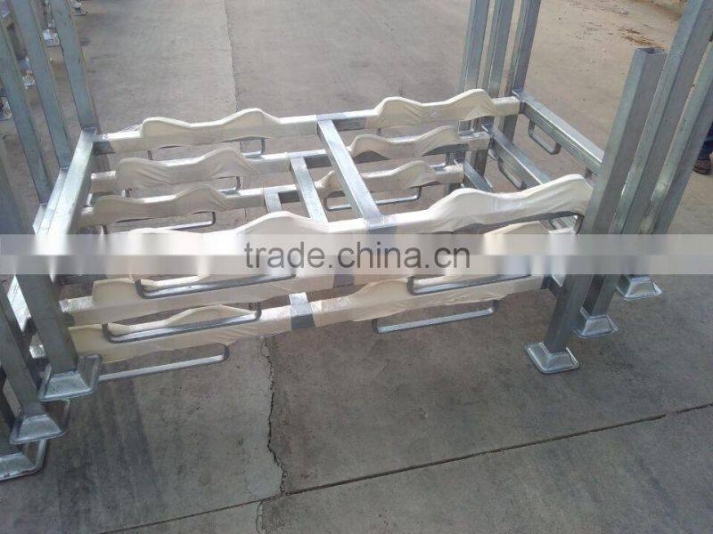 hot galvanized and powder coated stable seismic barrel safe rack